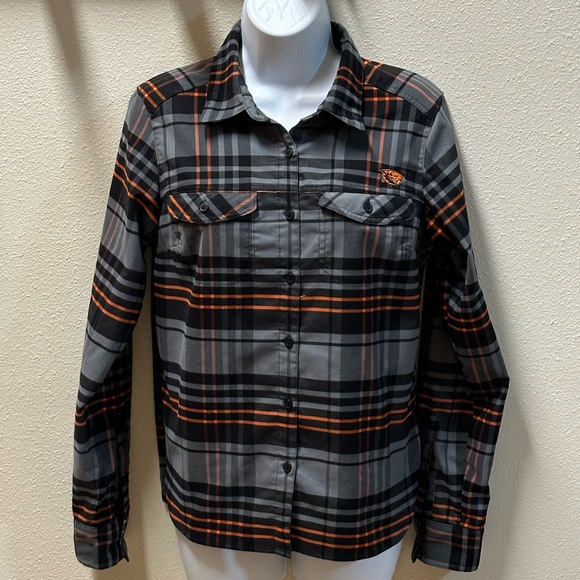 Columbia Oregon State University Beavers Button Shirt - Picture 1 of 7